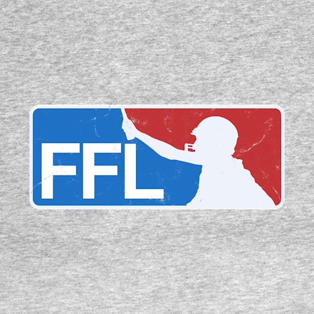 Fantasy Football Distressed Logo Tee by NerdGamePlus